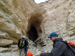 Grupo Mineralógico de Alicante. Afloramiento de Marcasitasa en el Alcavo. Agost. Alicante  