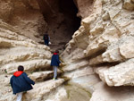 Grupo Mineralógico de Alicante. Afloramiento de Marcasitasa en el Alcavo. Agost. Alicante  