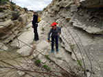 Grupo Mineralógico de Alicante. Afloramiento de Marcasitasa en el Alcavo. Agost. Alicante  