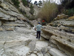 Grupo Mineralógico de Alicante. Afloramiento de Marcasitasa en el Alcavo. Agost. Alicante  
