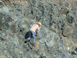 Grupo Mineralógico de Alicante. Cantera los Serranos. Sierra de Albatera. Hondon de los Frailes. Alicante 