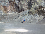 Grupo Mineralógico de Alicante. Cantera los Serranos. Sierra de Albatera. Hondon de los Frailes. Alicante 