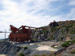 Grupo Mineralógico de Alicante. Cantera los Serranos. Sierra de Albatera. Hondon de los Frailes. Alicante 