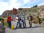 Grupo Mineralógico de Alicante. Cantera los Serranos. Sierra de Albatera. Hondon de los Frailes. Alicante 