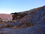 Grupo Mineralógico de Alicante. Explotación de áridos en Font Calent. Alicante  