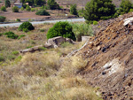 Grupo Mineralógico de Alicante. Cabezo de San Juan. minas Rómulo y Pajaritos.
 La Unión. Murcia   