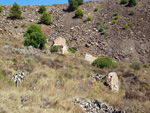 Grupo Mineralógico de Alicante.Cabezo de San Juan. minas Rómulo y Pajaritos.
 La Unión. Murcia  