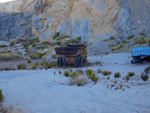 Grupo Mineralógico de Alicante.Cabezo de San Juan. minas Rómulo y Pajaritos.
 La Unión. Murcia   