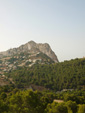 Grupo Mineralógico de Alicante. Explotación de Ofitas en la Sierra de Olta. Calpe. Alicante   