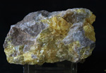 Grupo Mineralógico de Alicante. Azufre.Mina San Francisco. Tibi. Alicante  