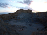 Grupo Mineralógico de Alicante. Explotación de áridos Casablanca. San Vicente del Raspeig  