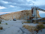 Grupo Mineralógico de Alicante.Explotación de áridos Casablanca. San Vicente del Raspeig 