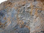 Grupo Mineralógico de Alicante. Explotación de áridos Casablanca. San Vicente del Raspeig  