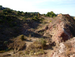 Grupo Mineralógico de Alicante. Afloramiento del Keuper, Chella. Comarca Canal de Navarrés, València