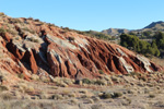 Grupo Mineralógico de Alicante. Yacimiento de Aragonitos de Loma Badá. Petrer. Alicante   