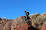 Grupo Mineralógico de Alicante. Yacimiento de Aragonitos de Loma Badá. Petrer. Alicante   