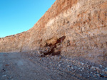 Grupo Mineralógico de Alicante.  Gravera del Barquero. Enguera. Valencia    