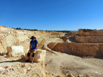 Grupo Mineralógico de Alicante. Gravera del Barquero. Enguera. Valencia    