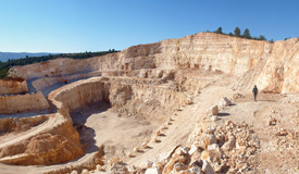 Grupo Mineralógico de Alicante. Gravera del Barquero. Enguera. Valencia   