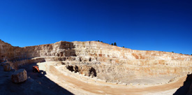 Grupo Mineralógico de Alicante. Gravera del Barquero. Enguera. Valencia   