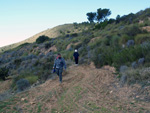 Grupo Mineralógico de Alicante.    Mina San Francisco. Tibi. Alicante