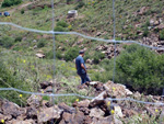 Grupo Mineralógico de Alicante. Mina Rómulo. Cabezo de San Juan. La Unión. Murcia.