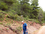 Grupo Mineralógico de Alicante. Barranco de la Escarabehuela y Retamal. Enguidanos / La Pesquera. Cuenca