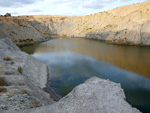 Grupo Mineralógico de Alicante. Canteras de arcilla situadas en la Zona del Pla, junto a la siera de los Tajos. Agost. Alicante