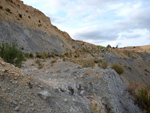 Grupo Mineralógico de Alicante. Canteras de arcilla situadas en la Zona del Pla, junto a la siera de los Tajos. Agost. Alicante