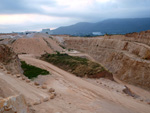 Grupo Mineralógico de Alicante. Gravera del Barquero. Enguera. Valencia