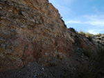 Grupo Mineralógico de Alicante. Explotación de Áridos. Loma Jaltera. Abarán. Murcia