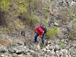 Grupo Mineralógico de Alicante. Explotacion de Ofitas. Sierra de Olta. Calpe.. Alicante