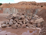 Grupo Mineralógico de Alicante. Cantera el Chicano. Macisvenda. Murcia

