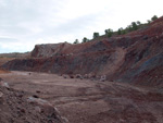 Grupo Mineralógico de Alicante. Cantera el Chicano. Macisvenda. Murcia

