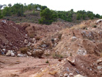 Grupo Mineralógico de Alicante. Cantera el Chicano. Macisvenda. Murcia

