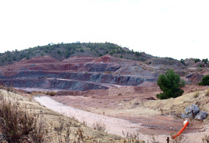 Grupo Mineralógico de Alicante. Cantera el Chicano. Macisvenda. Murcia

