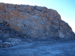 Grupo Mineralógico de Alicante.Canteras de yeso las Viudas. La Alcoraia. Alicante    