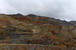 Grupo Mineralógico de Alicante.Corta Gloria y San Valentín. Sierra Minera de Cartagena la Union