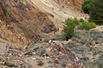 Grupo Mineralógico de Alicante.Corta Gloria y San Valentín. Sierra Minera de Cartagena la Union