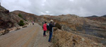 Grupo Mineralógico de Alicante.Corta Gloria y San Valentín. Sierra Minera de Cartagena la Union