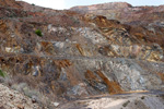 Grupo Mineralógico de Alicante. Corta Gloria y San Valentín. Sierra Minera de Cartagena la Union 
