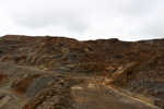 Grupo Mineralógico de Alicante.Corta Gloria y San Valentín. Sierra Minera de Cartagena la Union