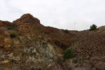 Grupo Mineralógico de Alicante.Corta Gloria y San Valentín. Sierra Minera de Cartagena la Union