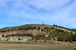 Grupo Mineralógico de Alicante. Afloramiento de Aragonito. Casas de Ves. Albacete. Alicante 