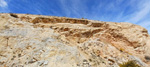 Grupo Mineralógico de Alicante.  Afloramiento de Aragonito. Casas de Ves. Albacete  