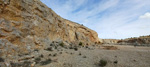 Grupo Mineralógico de Alicante.   Afloramiento de Aragonito. Casas de Ves. Albacete  