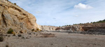 Grupo Mineralógico de Alicante.    Afloramiento de Aragonito. Casas de Ves. Albacete  