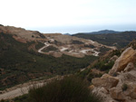 Grupo Mineralógico de Alicante. Cantera de Áridos Holcin. Busot. Alicante 