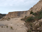 Grupo Mineralógico de Alicante. Cantera de Áridos Holcin. Busot. Alicante 