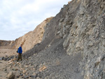 Grupo Mineralógico de Alicante.Cantera de Áridos Holcin. Busot. Alicante 